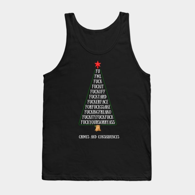 The Tree of Fucks Tank Top by Crimes and Consequences